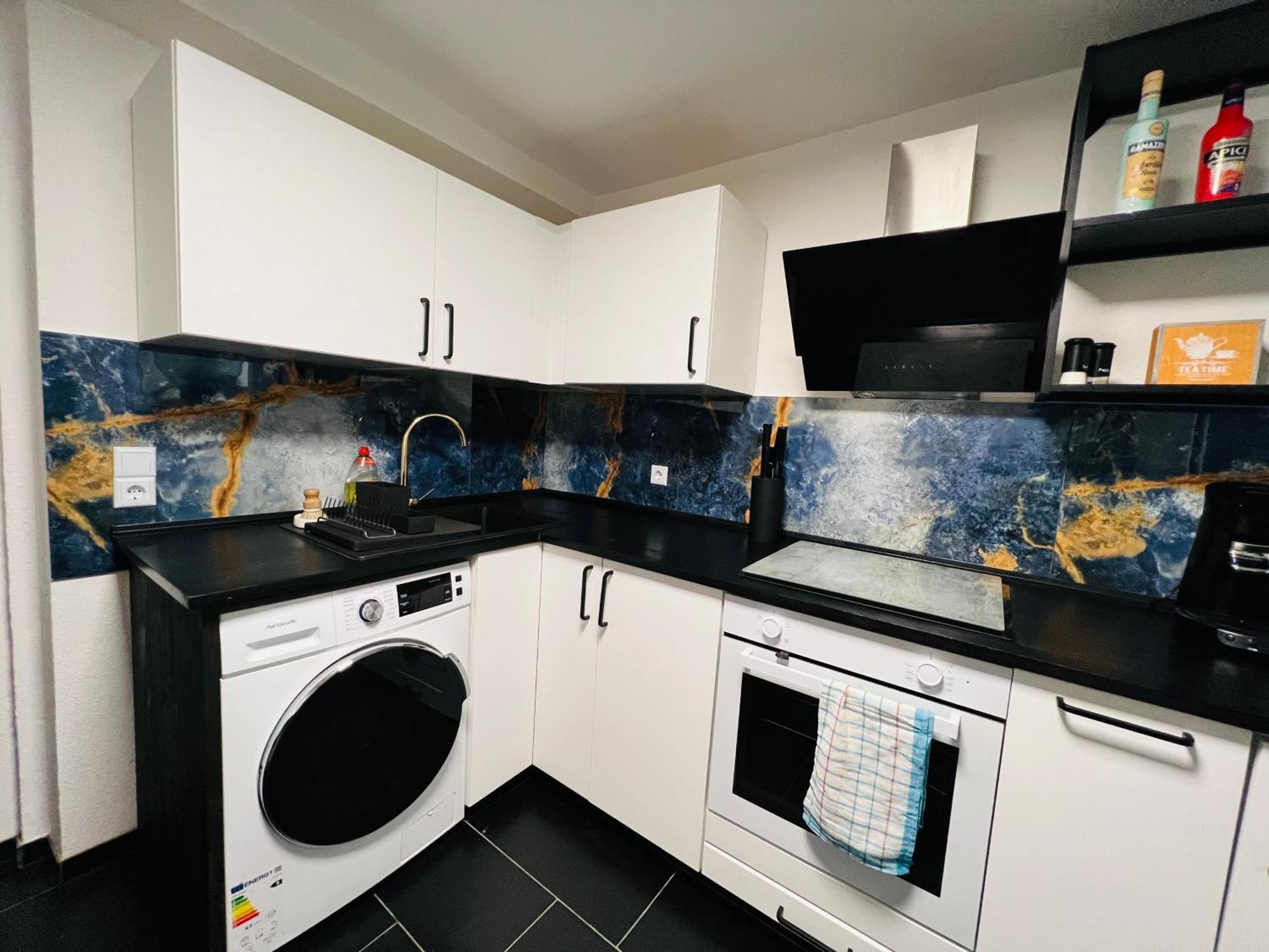 Souterrain 2 Zimmer Wohnung Freiburg Seepark 外观 照片